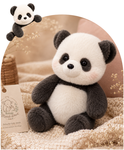 Peluche Meuh'doux faite main