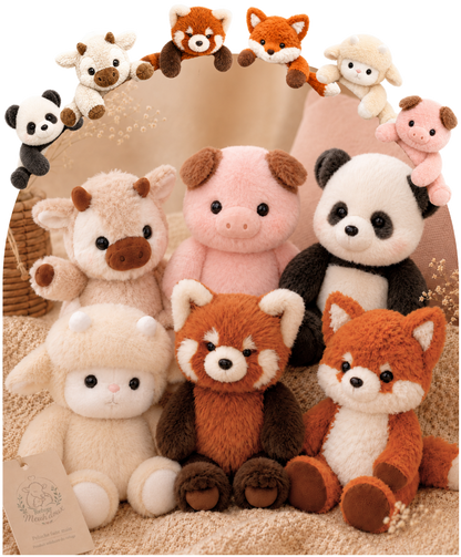 Peluche Meuh'doux faite main